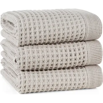 Ručník Bavlněný ručník MELO ve stříbrné barvě Rozměr ručníku: 50x90cm