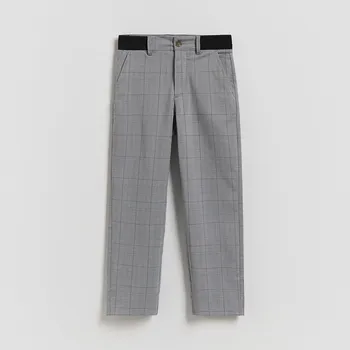 Reserved - Kalhoty slim - světle šedá - 463HK-09P - 463HK-09P-134