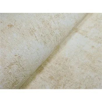 Tapeta TAPETY ROZTŘEPENÝ BETON OMÍTKA SILNÁ TAPETA BÉŽOVÁ OMYVATELNÁ VINYLOVÁ