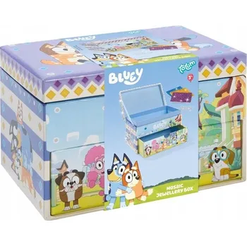 kreativní sada BLUEY Šperkovnice diamantová mozaika, vykládanka, kreativní sada +3 roky