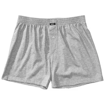 Pleas Pánské boxerky RELAX šedé melé 4XL (085080-202-060)