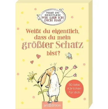První čtění Weißt du eigentlich, dass du mein größter Schatz bist? - Jeram, Anita