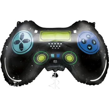 Balónek Fóliový balónek Ovladač na hry 58 cm Narozeniny Pad