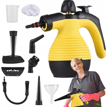Parní čistič MYJKA PAROWA 1050W TLAKOVÝ PARNÍ ČISTIČ S PŘÍSLUŠENSTVÍM - VÝKONNÝ