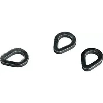 Rybářský háček MIKADO Kroužky na háček slza 4mm 25ks (MIKADO Kroužky na háček slza 4mm 25ks)