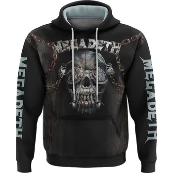 Pánská mikina luxusni_unisex_mikina_skupina_Megadeth_cerna Pánské luxusní mikiny: XS