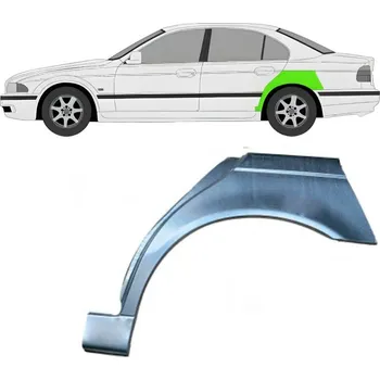 Blatník karosérie Lem zadního blatníku na BMW 5 E39 1996-2004 / Pravá