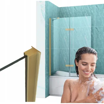 Obraz Paraván vanový paravan Silla 120 x 150 cm, transparentní