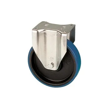 Pojezdové kolečko NDR 150A/FX Pevné kolo s modrou polyuretanovou obručí 028768
