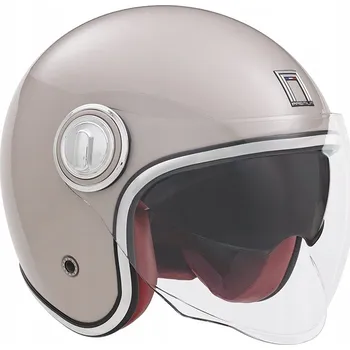 Helma na motorku Motocyklová přilba Nox Heritage vel. M růžová