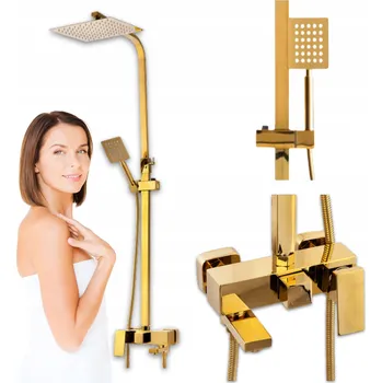 Obraz SPRCHOVÝ SET NADOMÍTNKOVÝ CUBO ZLATÝ SE SMARTBOXEM