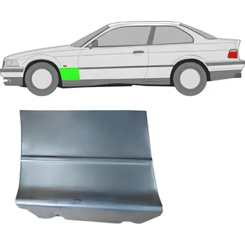 Blatník karosérie Opravný plech předního blatníku na BMW E36 3 Limo/ 1990-2000 / Levá / COMBI