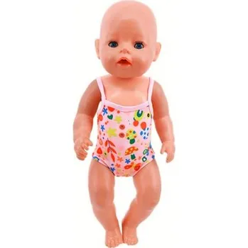 Plavky pro panenku Baby Born či American Girl Varianta: plavky s houbama