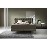 Kožená postel INFERNO - 140x200