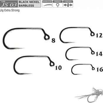 Muškařské háčky Traper Hikara JS03 vel. 16