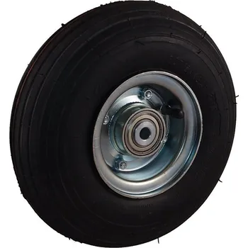 Pojezdové kolečko Nafukovací kolo na půleném pozinkovaném disku NB 260 GLV-B1-hladký -50x12mm 17560780
