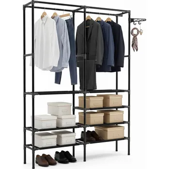 Šatní skříň Skříň Zolta Luxury Home Collection 86 x 174 x 44 cm černá