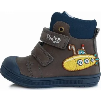 Chlapecké polobotky Ponte 20 PP121A-DA03-1-560A hnědá Velikost: 22