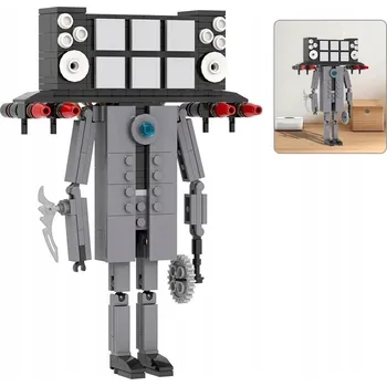 ostatní stavebnice STAVEBNICE SKIBIDI TOILET FIGURKY PRO DĚTI - PODPORUJÍ PŘEDSTAVIVOST