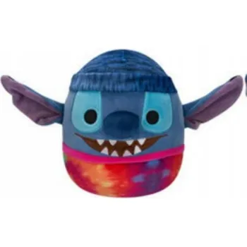 plyšák Squishmallows DISNEY LILO & STITCH Plyšová Hračka STITCH HIPÍK S ČEPICÍ 20 cm