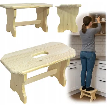 Stolička Taburet borovice 21 cm