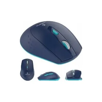 Myš Volkano Chrome Series 2.4Ghz Bezdrátová, ergonomická, modrá