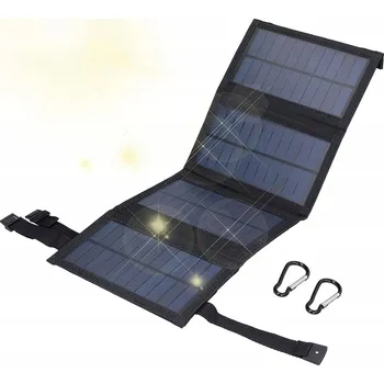 IP kamera SOLÁRNÍ NABÍJEČKA NA TELEFON, SKLÁDACÍ TURISTICKÝ SOLÁRNÍ PANEL USB 5V