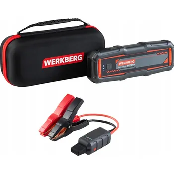 Powerbanka STARTOVACÍ ZAŘÍZENÍ POWERBANKA Booster 3000A/6000A 26000 mAh WERKBERG
