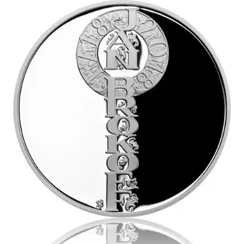 Stříbrná mince 200 Kč k 300. výročí úmrtí Jana Brokoffa 2018 Proof