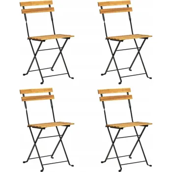 Zahradní židle VidaXL dřevěná hnědá