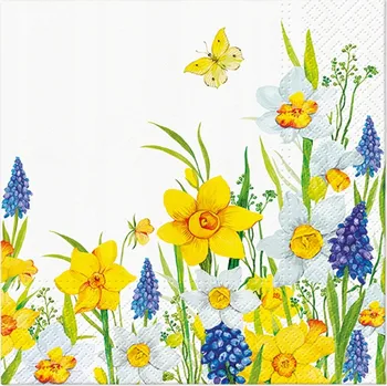 Papírový ubrousek Papírový ubrousek čtvercový 33 cm x 33 cm