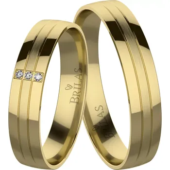 Prsten Dorotka Gold - snubní prsteny ze žlutého zlata