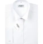 Společenská košile AMJ Comfort fit s frakovým límečkem - bílá JDAF18 velikost: 38