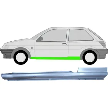 Prah karosérie Kompletní práh na Ford Fiesta 1989-1995 / Levá