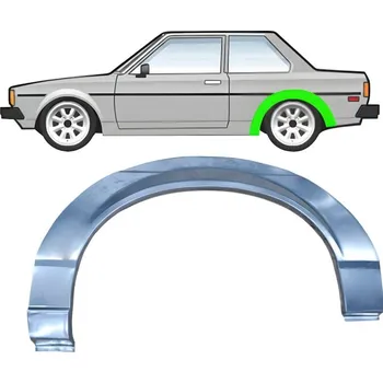 Blatník karosérie Lem zadního blatníku na Toyota Corolla 1991-1998 / Levá