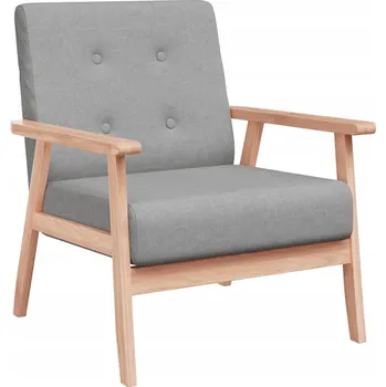 Křeslo Křeslo tradičního stylu VidaXL šedé