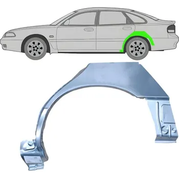 Blatník karosérie Lem zadního blatníku / Levá Mazda 626 1992-1997