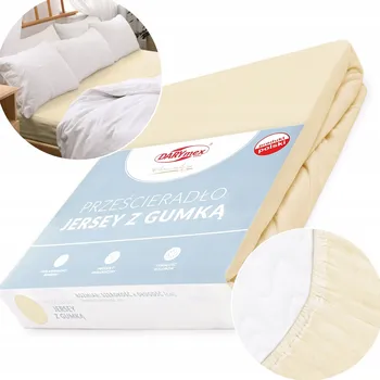 Prostěradlo Bavlněné prostěradlo s gumou 140x200 měkké JERSEY MNOHO RŮZNÝCH BAREV