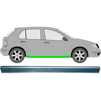 Prah karosérie Opravný plech prahu ŠKODA Fabia 99-07