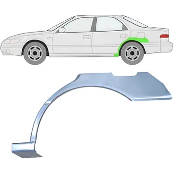 Blatník karosérie Lem zadního blatníku na Toyota Camry 1996-2001 / Pravá