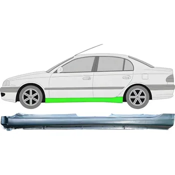 Prah karosérie Opravný plech prahu na Toyota Avensis 1997-2003 / Levá