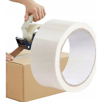 Balicí Páska Průhledná Penword 48x50 Balení Odolná Silné Lepidlo Dlouhá