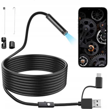 ENDOSKOPICKÁ KAMERA INSPEKČNÍ USB ANDROID DÍLENSKÁ MIKRO 2M