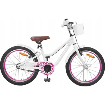Dětské kolo Dětské Kolo 20 palců pro děti ve věku 6-11 let Bílá