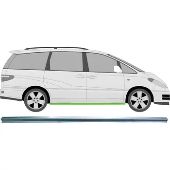 Prah karosérie Opravný plech prahu na Toyota Previa 2000-2005 / Levá = Pravá (symetrická)