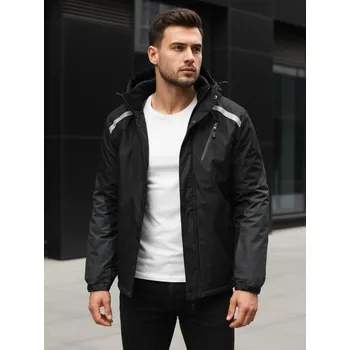 Pánské oblečení Dstreet Pánská bunda lyžařská TX5127 Barva: Černá, Velikost: 2XL