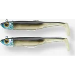 CAPERLAN Měkká nástraha a jigová hlavička texan Combo Ancho 120 18 g 2 ks černý hřbet ČERNÁ