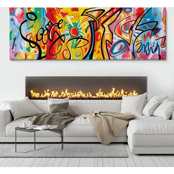 Obraz Obraz na plátně - Divokými kontrasty FeelHappy.cz Velikost obrazu (šířka x výška): 60 x 20 cm