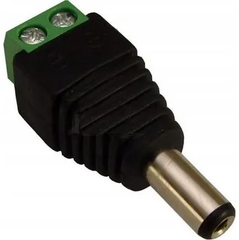 Bezpečnostní kamera DC KONEKTOR ZÁSUVKA 2,1x5,5 mm ZÁSTRČKA