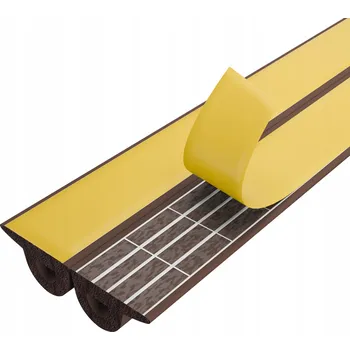 Těsnění do okna a dveří Těsnění Dveří Oken SAMOLEPICÍ 9x5,5mm Profil P 25m